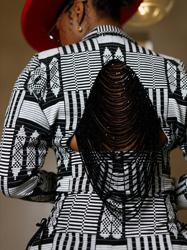The Beaded Akuete Jacket