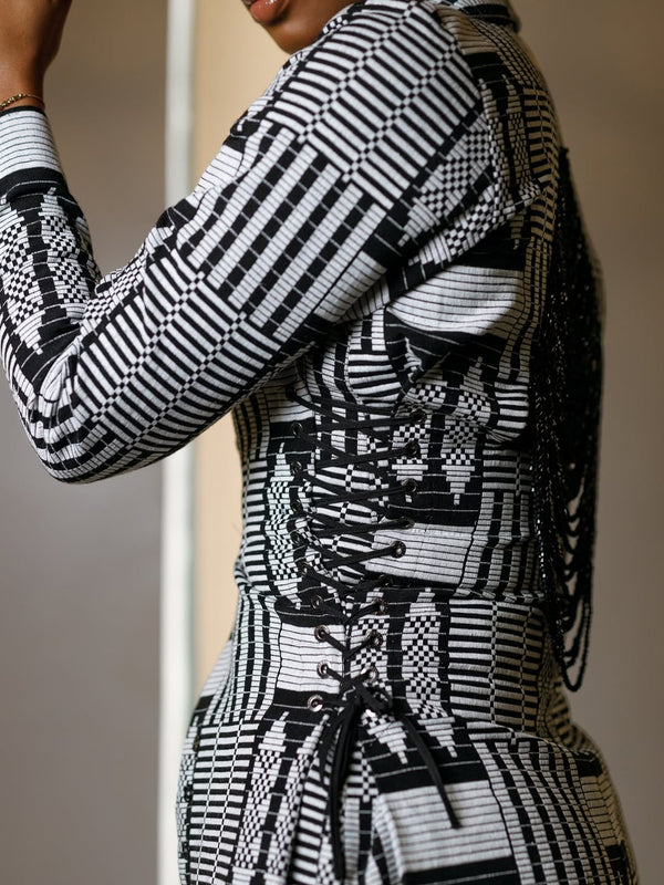 The Beaded Akuete Jacket