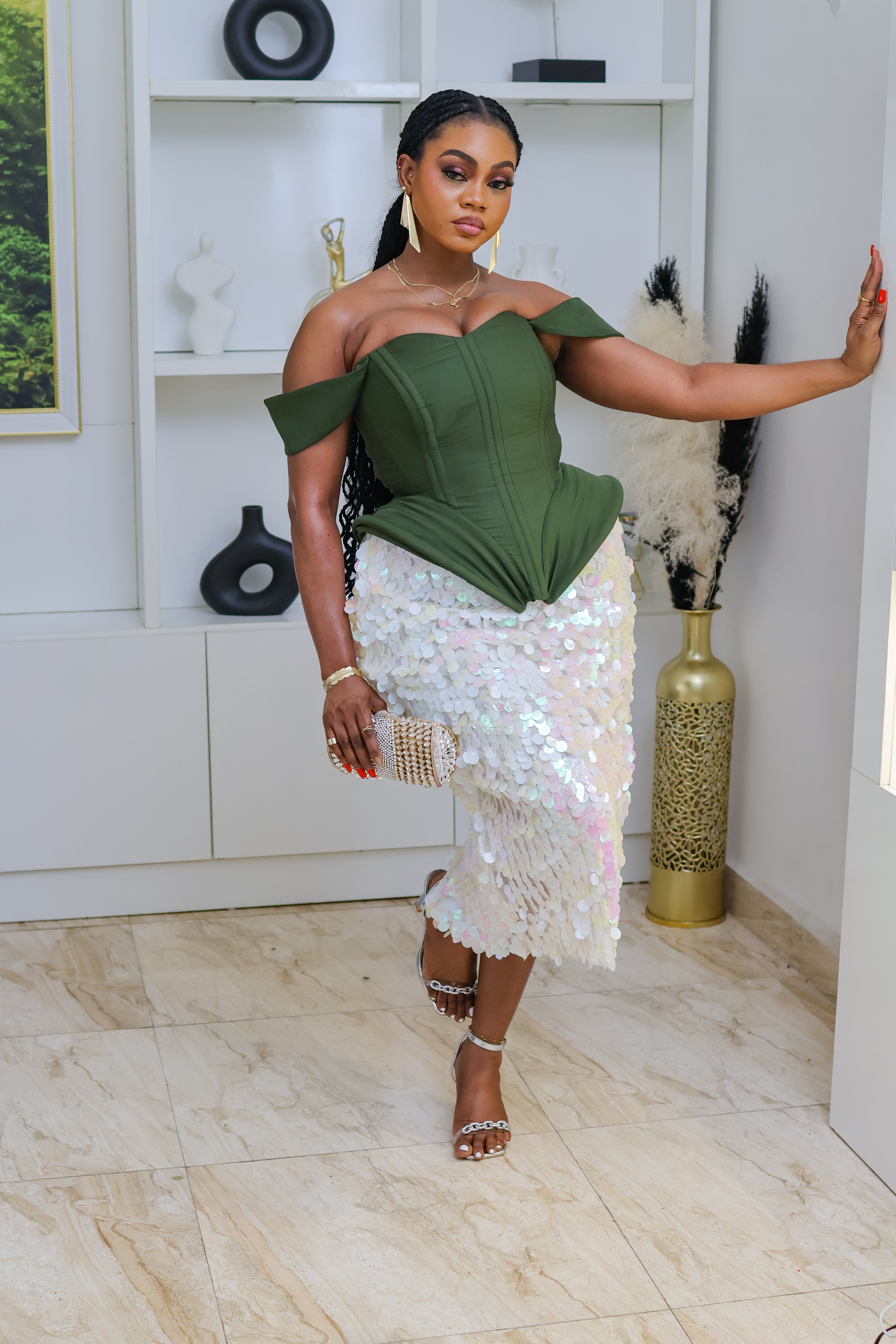 Bimbo Corset & Skirt